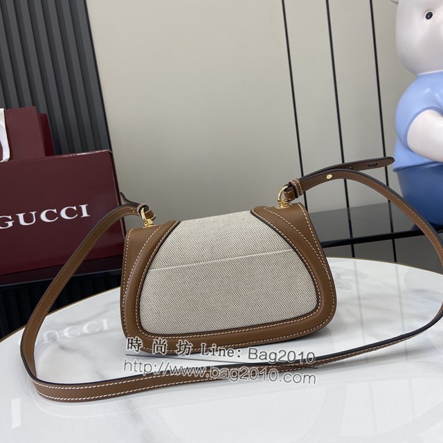 Gucci專櫃古馳最新款Blondie系列迷你肩背包斜挎女包 jh2147型號：815700